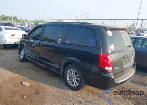 2014 Dodge Grand Caravan Sxt from USA, damaged, VIN 2C4RDGCGXER349449